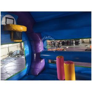 Conozca Nuestra Nueva Atracción Inflable Comercial: Parque <span class=keywords><strong>de</strong></span> Diversiones <span class=keywords><strong>con</strong></span> Rueda <span class=keywords><strong>de</strong></span> la Fortuna, Castillo Hinchable Acuático y Seco <span class=keywords><strong>con</strong></span> Tobogán Grande y <span class=keywords><strong>Piscina</strong></span> - Product Image 4