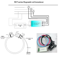 Fabricant de transformateur de courant flexible triphasé/monophasé 0,33 V, bobine de Rogowski