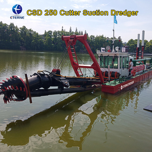 河川浚渫機 金採掘船 河川・湖沼浚渫 カッター吸引式浚渫船 - Product Image 3