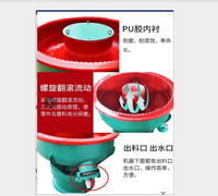 Nouvelle machine de polissage automatique à vibration LYH avec moteur et cœur de moteur pour le débavurage des métaux du Guangdong