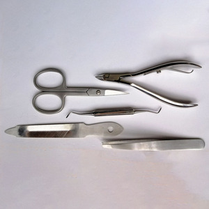 Durable Stainless Steel Manicure <b>Kit</b> for Personal Grooming and Salon Beauty Applications Complete <b>Nail</b> Care Manicure <b>Kit</b> - Product Image 3
