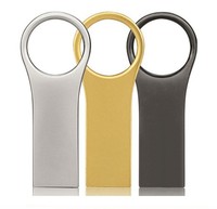 Clé usb en métal de haute qualité avec logo OEM personnalisé, 16 go, 32 go, 64 go, 128 go, 2.0 3.0, porte-clés