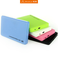 Casing Hard Disk Eksternal untuk HDD/SSD 2.5 inci, USB 3.0/2.0