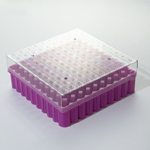 Nhiệt độ cực thấp Cryo Lọ ống Kệ PC 81 100 Wells với nắp cho 2ml ống hoàn toàn khả thi trong-200 ℃ - Product Image 6