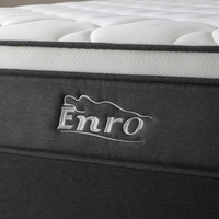Matelas à ressorts ensachés en mousse à mémoire de forme hybride utilisé à chaud dans la boîte Matelas hypoallergénique Twin Full Queen King Size pour hôtels