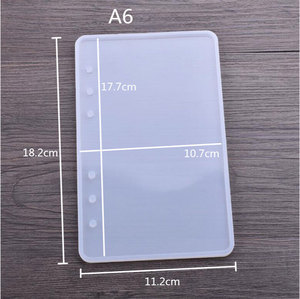 Cetakan Silikon Notebook Grosir untuk Resin Epoksi DIY Kit Cetakan Silikon Resin Notebook A4 A5 A6 A7 Resina Para Moldes De Silicone - Product Image 6