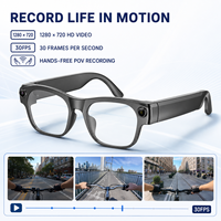Nouvelles lunettes intelligentes avec caméra vidéo HD, lunettes de soleil, 32 Go, transfert Wi-Fi, enregistrement audio, assistant IA, étanches IP68