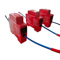 Extincteur automatique à aérosol Jianhao QRR0.01GW/S ROUGE pour rail DIN, 35 mm, à fixation rapide, pour armoire électrique et panneau de commande