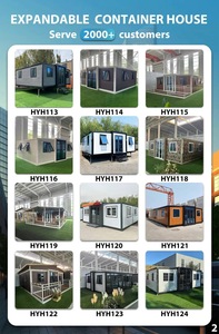 40ft 20ft vận chuyển biệt thự mở rộng phòng ngủ 40ft bastone di động mở rộng prefab nhà ma thuật nhà CONTAINER hồ bơi với nhà - Product Image 3