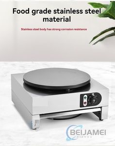 Poêle électrique à tête unique, crêpière commerciale antiadhésive, machine à crêpes - Product Image 3