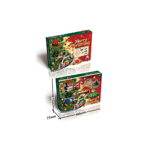 2024 árbol <span class=keywords><strong>de</strong></span> Navidad <span class=keywords><strong>tren</strong></span> ferroviario con música eléctrica decoraciones navideñas, juguetes tragamonedas <span class=keywords><strong>de</strong></span> Navidad HN967623 - Product Image 4