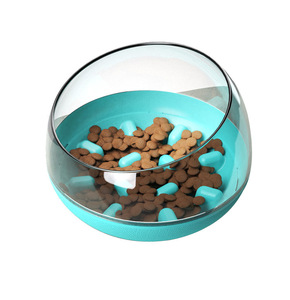Nuova Ciotola Lusso Eco-Friendly in Plastica per Cani con Giocattolo Integrato, Anti-Soffocamento e Design a Lenta Alimentazione - Product Image 2