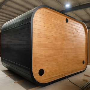 Вилла на открытом воздухе твердой древесины финская сауна комната 2-4 человек семейная сауна комната - Product Image 4