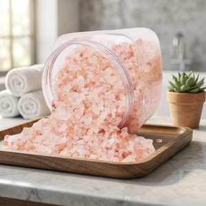Sel de roche naturel rose clair de l'Himalaya, grains raffinés, idéal pour la cuisine et la table, sel rose foncé fin de l'Himalaya - Product Image 1