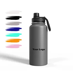 Professional Manufacturer Wide Mouth Water Bottle Sports 32oz Hydro Bottle With Lid Stainless Steel Water Bottle