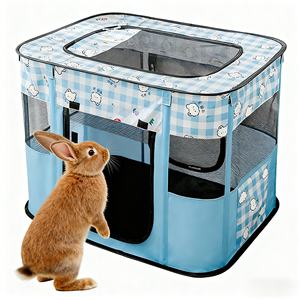 Vente en gros de chenils pliables de grande taille, chenil portable pour chien, parc pour animaux de compagnie, parc pour chat, cage pour chien, lapin, animal de compagnie - Product Image 4