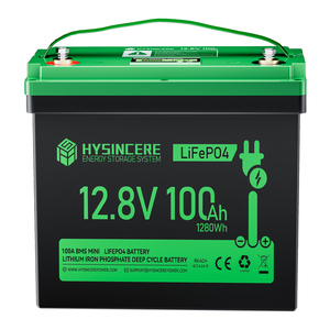 HYSINCERE Standard Screen Multi Capacity <b>Battery</b> 12.8V <b>24V</b> 36.8V 100Ah 6000 Cycles for Boat Camping Solar Power Systems - Product Image 1