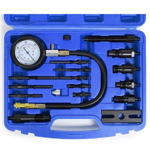 8-teiliges Motor-Kompressionsprüfgerät TU-15B für Benzin-, Gas- und Dieselmotoren, LKW-<span class=keywords><strong>Tester</strong></span>-Set 0-1000PSI - Product Image 3