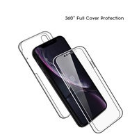 Coque de téléphone transparente antichoc et anti-rayures pour iPhone 15 Pro Max 16 17 14 13 12 11 XS, protection anti-chute