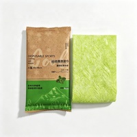 Lingettes rafraîchissantes jetables XL personnalisées avec logo thermoscellé pour le corps, lingettes humides non tissées pour l'hygiène sportive en extérieur