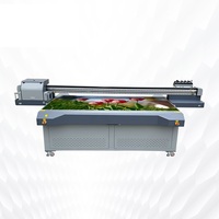 Imprimante à plat UV automatique YC2513H, tête d'impression RICOH GEN5/GEN6, certifiée CE, impression sur verre/acrylique/PVC 4x8