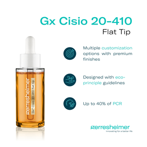 หลอดหยดแก้วแบบปลายแบน Gx-Cisio 20/410 ผลิตโดย OEM พร้อมฝาเกลียวแบบกันน้ำ เป็นมิตรกับสิ่งแวดล้อม คุณภาพสูง - Product Image 2