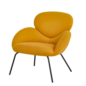 Sillón <span class=keywords><strong>de</strong></span> Salón Moderno, Grande, <span class=keywords><strong>de</strong></span> Terciopelo, Lujoso, Acolchado, para Exteriores, con Diseño Suave, para Recepción <span class=keywords><strong>de</strong></span> Hotel y Uso Doméstico - Product Image 1