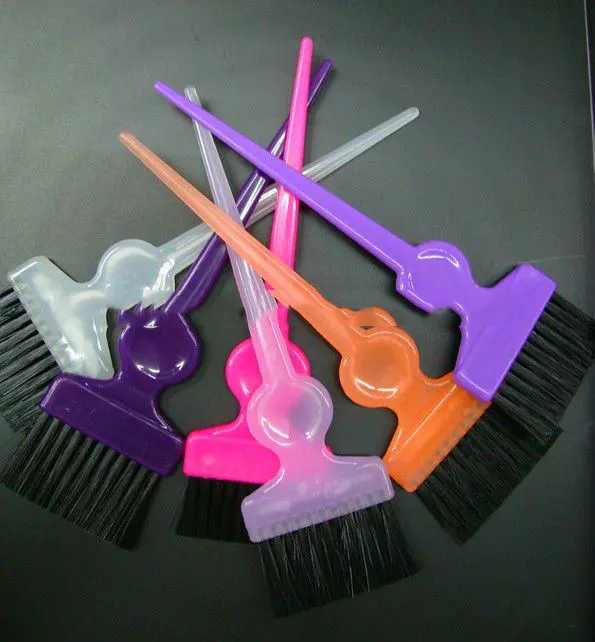 Venta al por mayor de equipos de tinte herramienta de la belleza del pelo tinte teñido cepillo equipo de salón de tinte de pelo cepillo