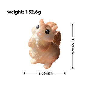 Nouveau design : Jouet anti-stress drôle et amusant en forme d'écureuil, jouet sensoriel à presser, jouet de décompression, écureuil mignon simulé - Product Image 6