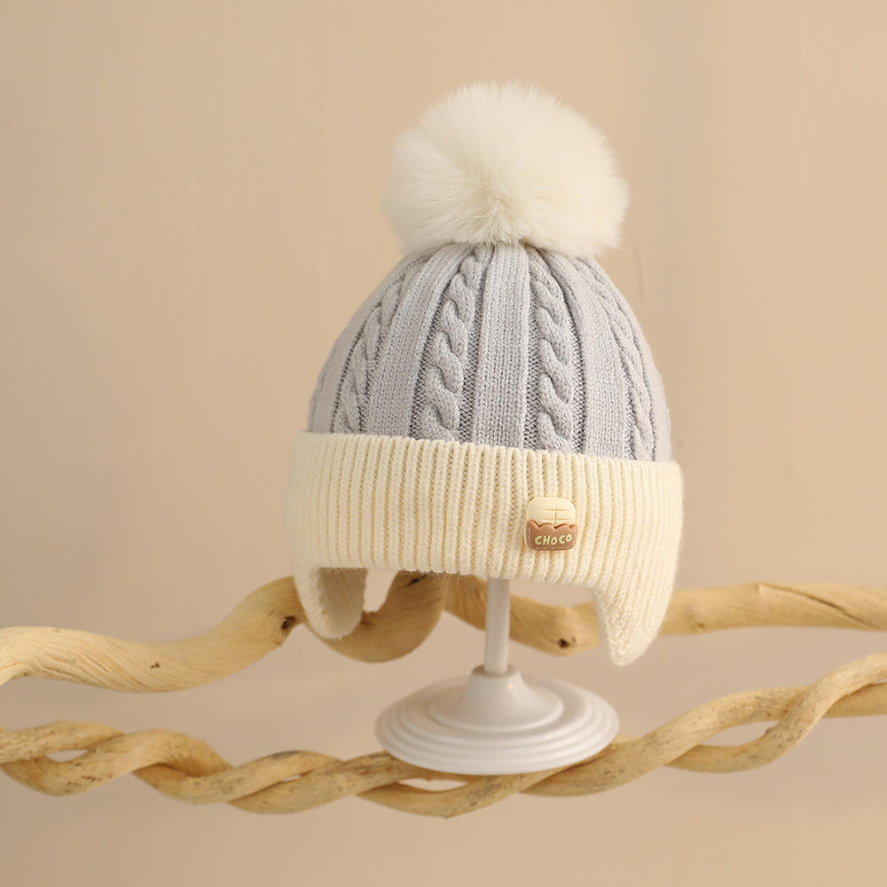 Gris clair + blanc crème