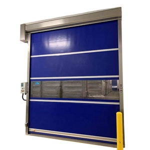 <span class=keywords><strong>Porte</strong></span> à enroulement rapide en <span class=keywords><strong>PVC</strong></span> haute vitesse avec fenêtre de vision transparente, <span class=keywords><strong>porte</strong></span> à action rapide, <span class=keywords><strong>porte</strong></span> à enroulement automatique industrielle - Product Image 3