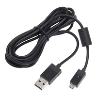 Câble de chargeur Micro USB de 2.75m de Long, cordon de charge rapide pour la Transmission de données, adaptateur pour contrôleur Sony PS4 Xbox One