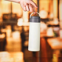 Cadeau promotionnel personnalisé, voyage, salle de sport écologique, bouteille d'eau chaude en verre, tasse thermos en verre pour étudiant
