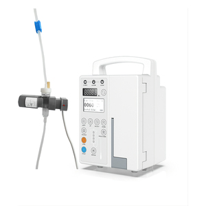 CE ISO GMPシングルチャンネルデュアルCPU IV獣医病院スマートな獣医輸液ポンプ気泡検出とバッテリーバックアップ付き - Product Image 6