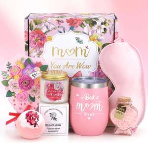 Meilleur coffret cadeau pour la fête des mères, cadeaux d'anniversaire pour maman de la part de sa fille, son fils, panier de cadeaux de spa relaxants pour maman, belle-mère, grand-mère - Product Image 1