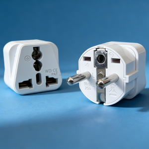 Adaptador de Viaje Universal para UE, EE. UU., <span class=keywords><strong>Australia</strong></span>, Fiyi, <span class=keywords><strong>Argentina</strong></span>, Emiratos Árabes Unidos, Brasil, Enchufe y Tomacorriente Eléctricos - Product Image 2