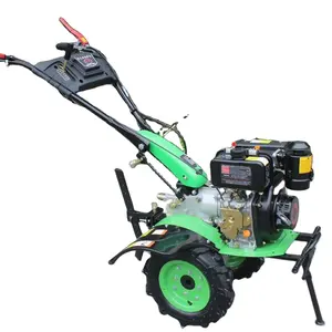 Cina Chongqing WINYOU WY1000A 7hp Diesel Mini Tiller dengan Pegangan dan Roda Kit