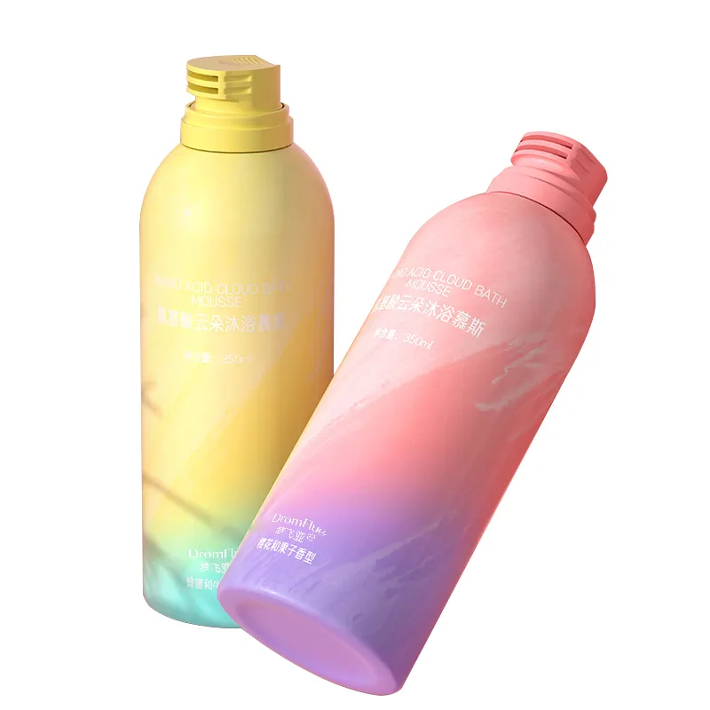 Color Bubble Fragrance Shower Gel Amino Acid Fruity Bath Mousse