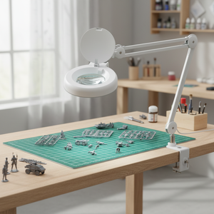 Multifunction Reading Beauty Medical <b>Physics</b> Industrial Glasses Magnifying Lamp - Product Image 2