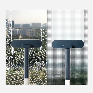 Multifunctional Cleaning Brush <b>Window</b> <b>Screen</b> Cleaning Brush Washing Equipment Cleaner with Sisal Bristles for Home Use - Product Image 1