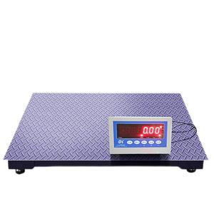 Zhuoyuan timbangan kecil 1000kg-5000kg, timbangan lantai Platform elektronik dengan indikator - Product Image 1