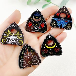 Akrilik <span class=keywords><strong>Tarot</strong></span> Charms ile gotik <span class=keywords><strong>Tarot</strong></span> kurulu çekicilik ay güneş kanat yılan siyah Divination kurulu takı Dangle - Product Image 3