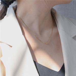Gioielli di moda all'ingrosso collane con ciondolo a forma di serpente in argento Sterling 925 con catena a forma di serpente per regali - Product Image 5