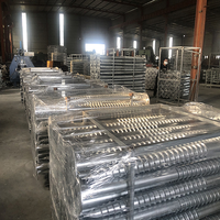 Usine de haute qualité en gros personnalisé en acier au carbone galvanisé ancrages de montage solaire pieux vissés au sol avec support