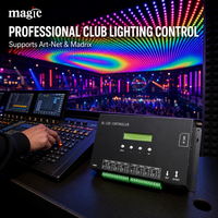 Contrôleur LED H807SA 8 ports 8192 pixels Art-Net SPI DMX512 Madrix Jinx XLights Carte SD en ligne/hors ligne pour bande LED IC WS2811