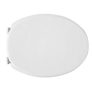 Asiento de Inodoro para Simas Eco Shape 1 WC Blanco 50.5 cm de Largo 37.5 cm de Ancho - Product Image 1