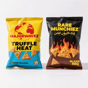 Sachet d'emballage personnalisé en aluminium et Mylar, thermoscellable, résistant à l'humidité, avec fermeture arrière pour chips de pommes de terre - Product Image 6