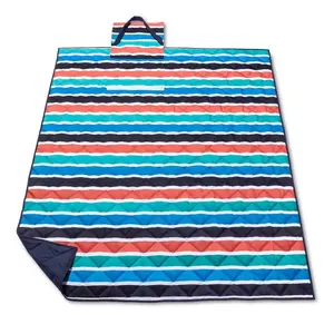 Extra Large Picnic Blankets Waterproof Foldable Outdoor Beach Blanket Oversized Picnic Mat For Camping