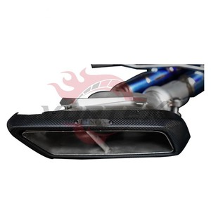Sistema de Escape Catback con Válvulas de Titanio Vortex Grado 5 para Mercedes-Benz G63 AMG W464, Acabado Azul Quemado, Fácil Instalación, Alto Flujo - Product Image 2
