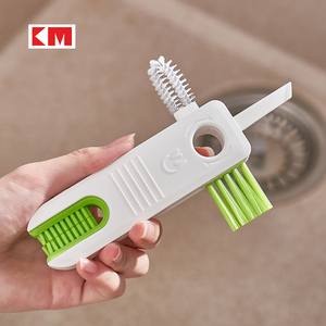 KM 4 <span class=keywords><strong>en</strong></span> 1 360 °   Cepillo de limpieza transformable <span class=keywords><strong>en</strong></span> forma de U para biberones, <span class=keywords><strong>boca</strong></span> de vasos y huecos <span class=keywords><strong>en</strong></span> tapas de vasos - Product Image 2